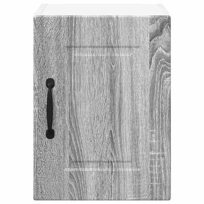 Keukenkast aan de muur 2 pcs Grijs Sonoma 30 x 31 x 40 cm