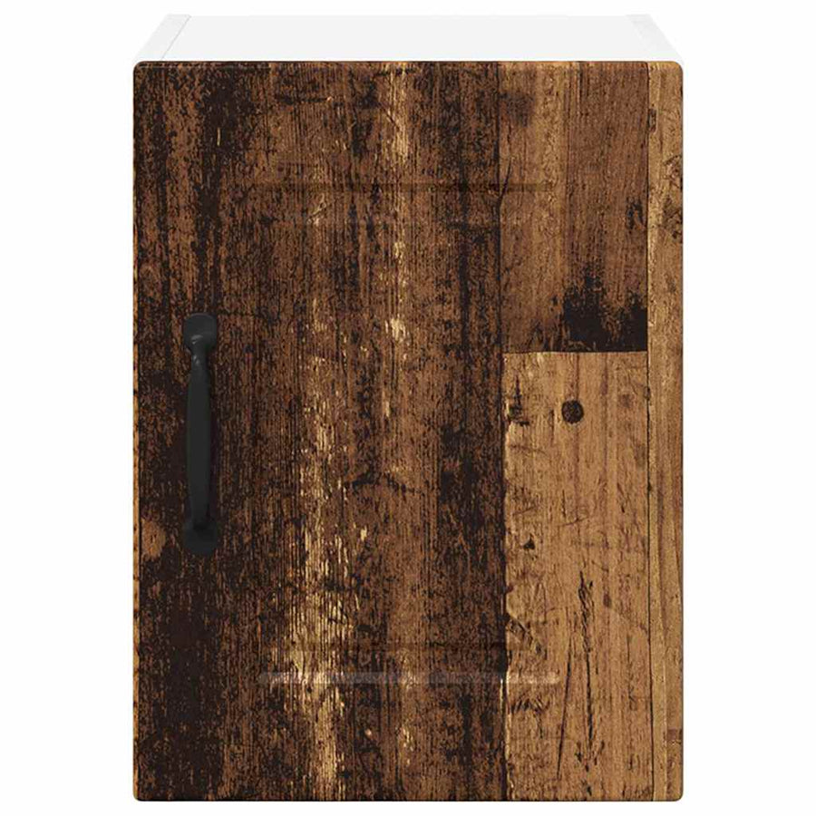 Keukenkast aan de muur met plank 2 pcs Oud Hout 30 x 31 x 40 cm