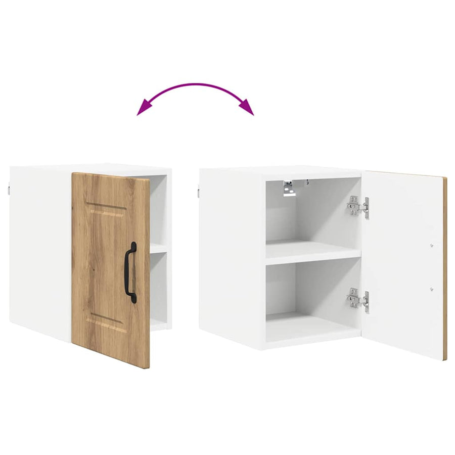 Keukenkast aan de muur met plank Artisan Eiken 30 x 31 x 40 cm