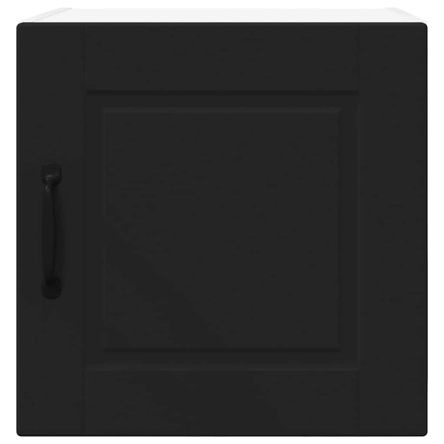 Keukenkast aan de muur Zwart 40 x 31 x 40 cm Bewerkt hout