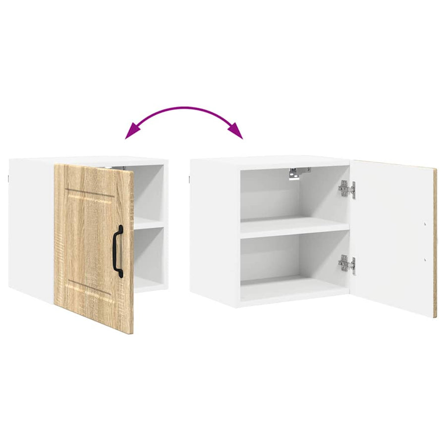 Keukenkast aan de muur met plank Sonoma Eiken 40 x 31 x 40 cm