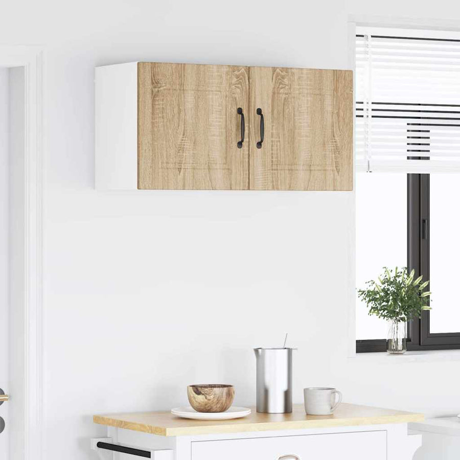 Keukenkast aan de muur 2 pcs Sonoma Eiken 40 x 31 x 40 cm