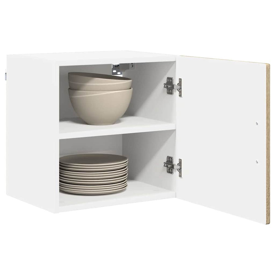 Keukenkast aan de muur 2 pcs Sonoma Eiken 40 x 31 x 40 cm