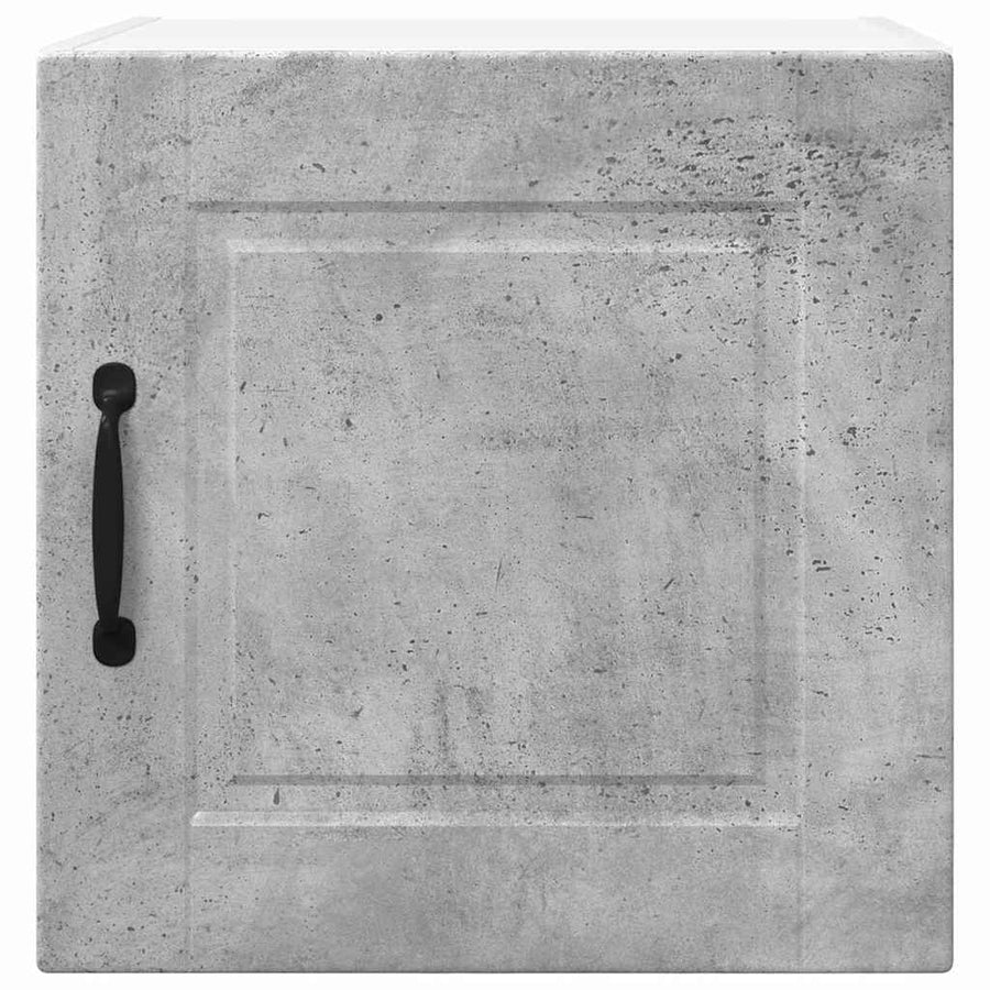 Keukenkast aan de muur Beton Grijs 40 x 31 x 40 cm Bewerkt hout