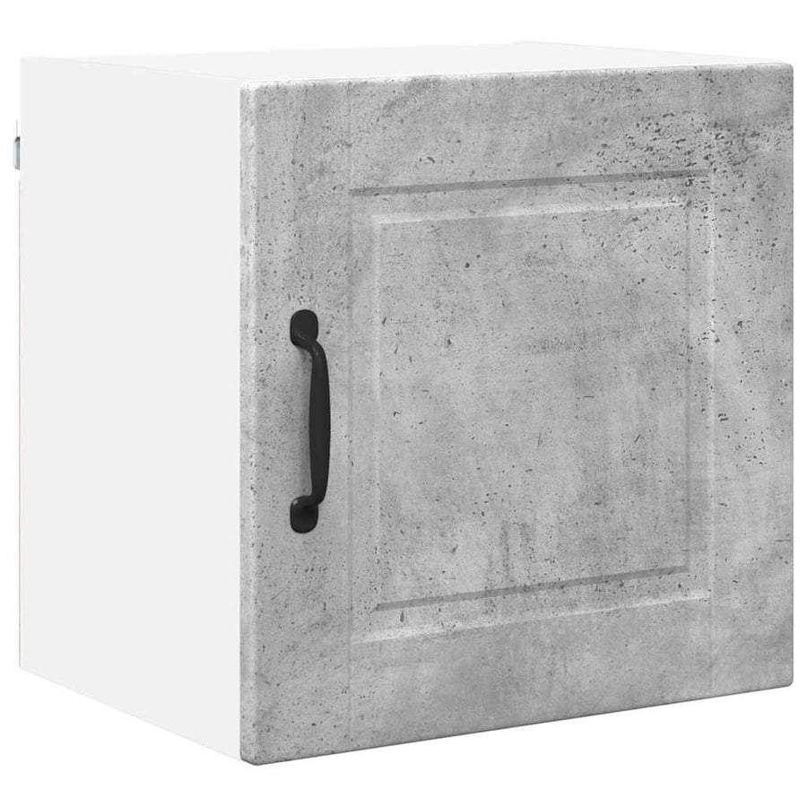 Keukenkast aan de muur 2 pcs Beton Grijs 40 x 31 x 40 cm