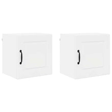 Keukenkast aan de muur 2 pcs Hoogglans wit 40 x 31 x 40 cm