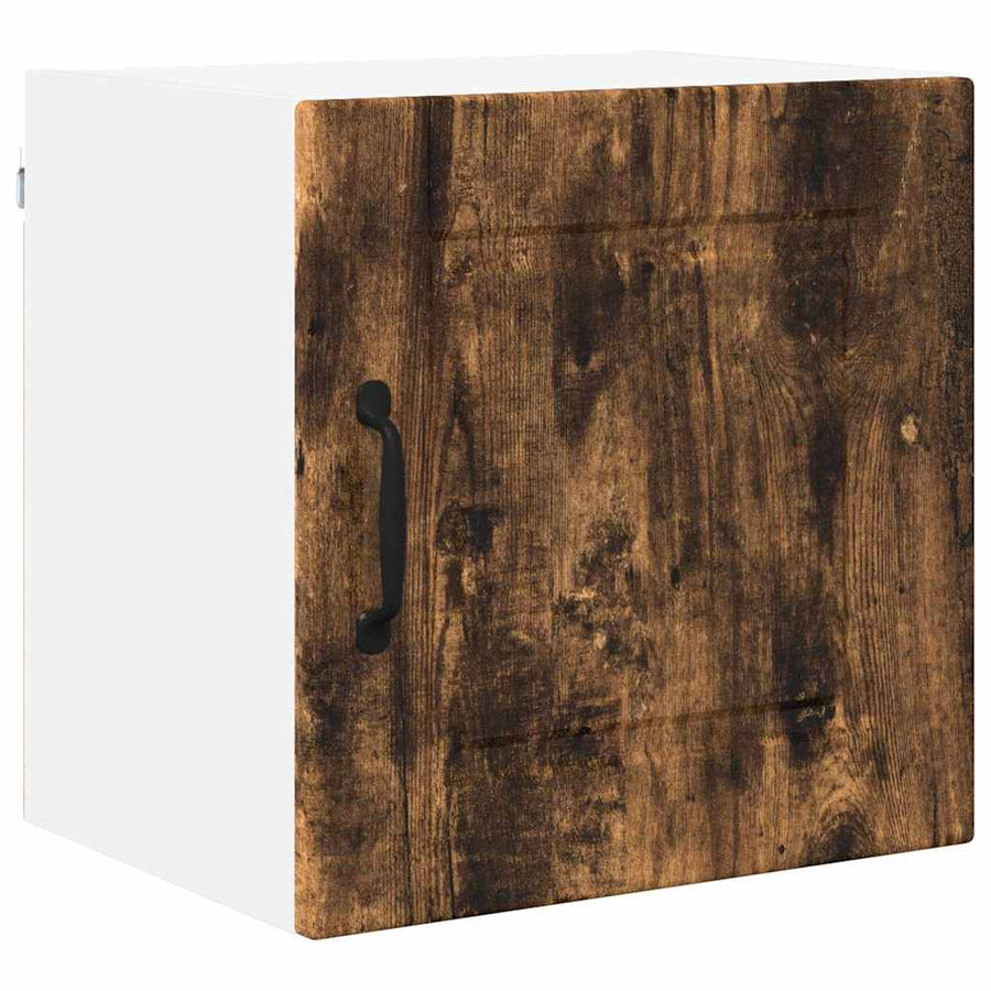 Keukenkast aan de muur met plank Gerookt eiken 40 x 31 x 40 cm