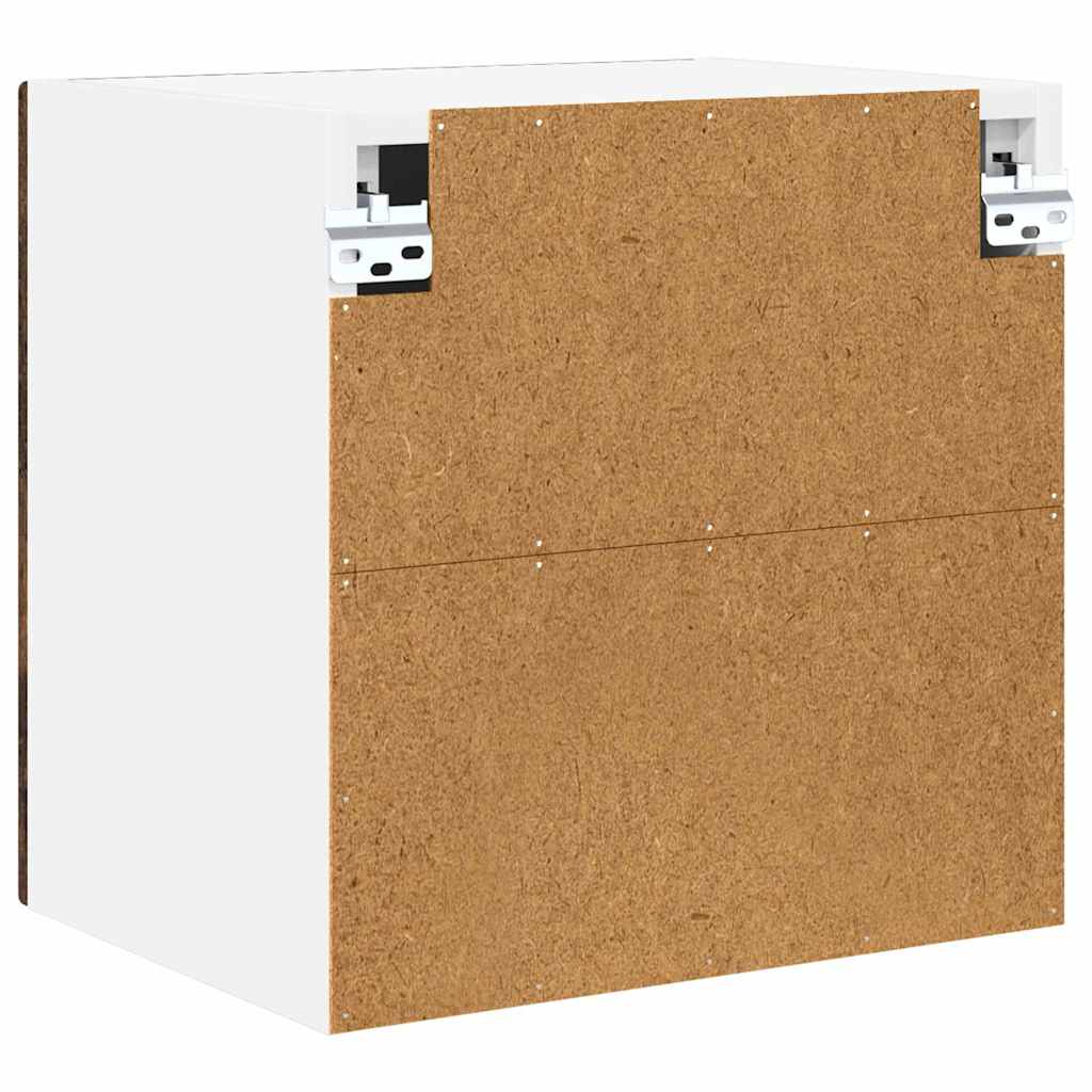 Keukenkast aan de muur met plank Gerookt eiken 40 x 31 x 40 cm