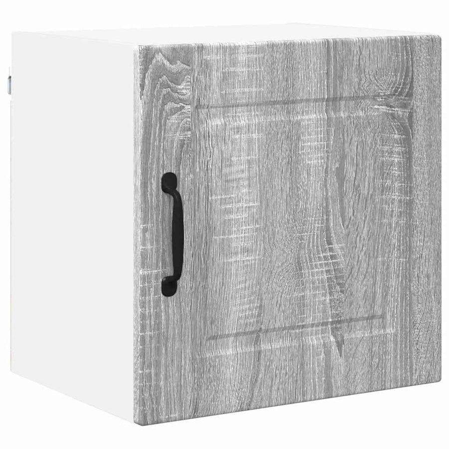 Keukenkast aan de muur met plank Grijs Sonoma 40 x 31 x 40 cm