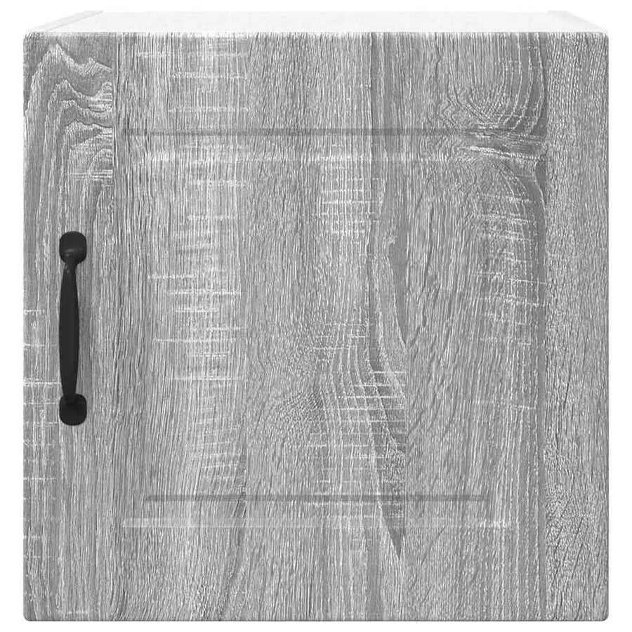 Keukenkast aan de muur met plank Grijs Sonoma 40 x 31 x 40 cm