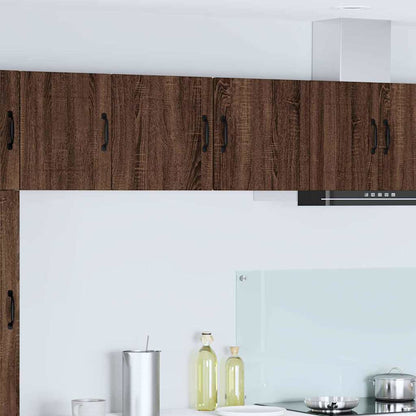 Keukenkast aan de muur 2 pcs Bruin Eiken 40 x 31 x 40 cm
