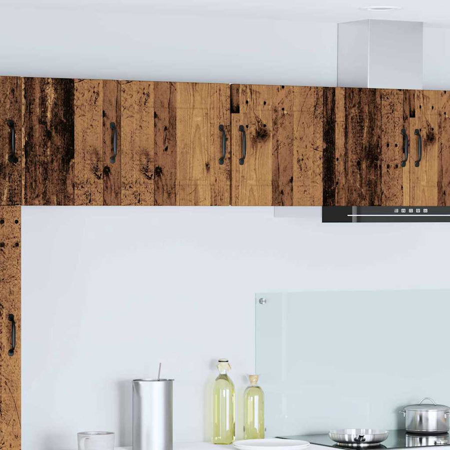Keukenkast aan de muur Oud Hout 40 x 31 x 40 cm Bewerkt hout