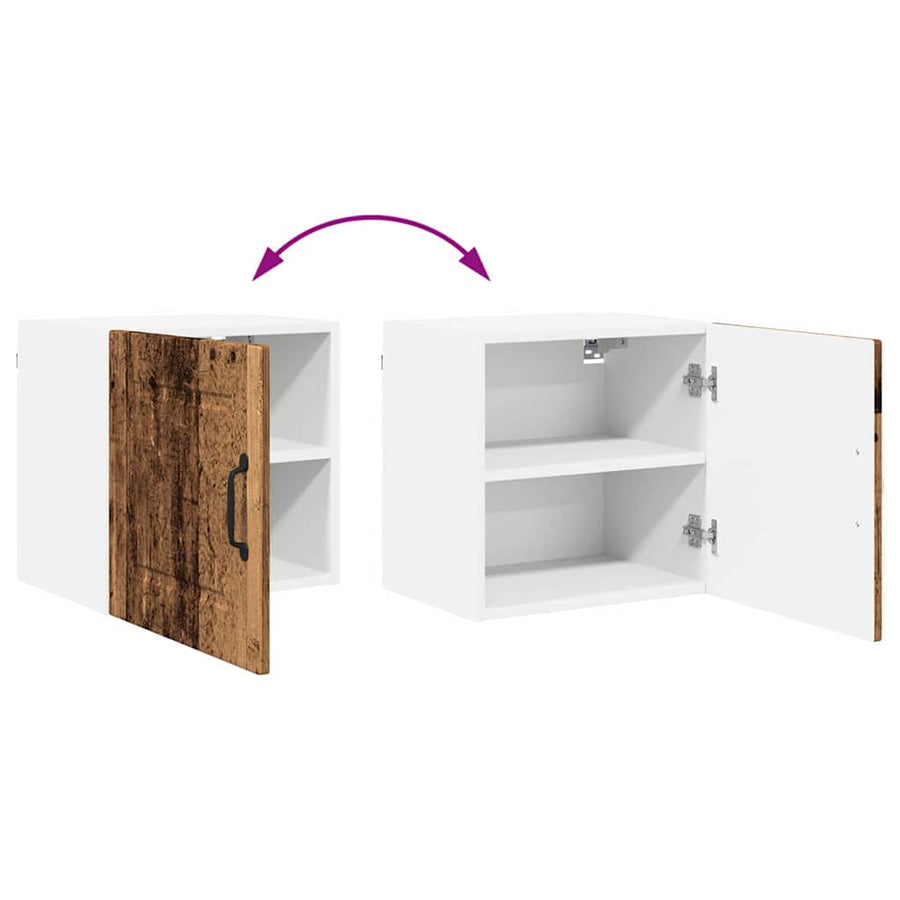 Keukenkast aan de muur Oud Hout 40 x 31 x 40 cm Bewerkt hout