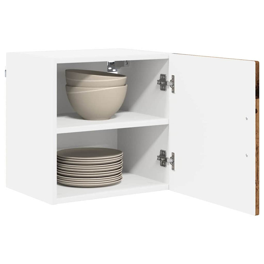 Keukenkast aan de muur Oud Hout 40 x 31 x 40 cm Bewerkt hout