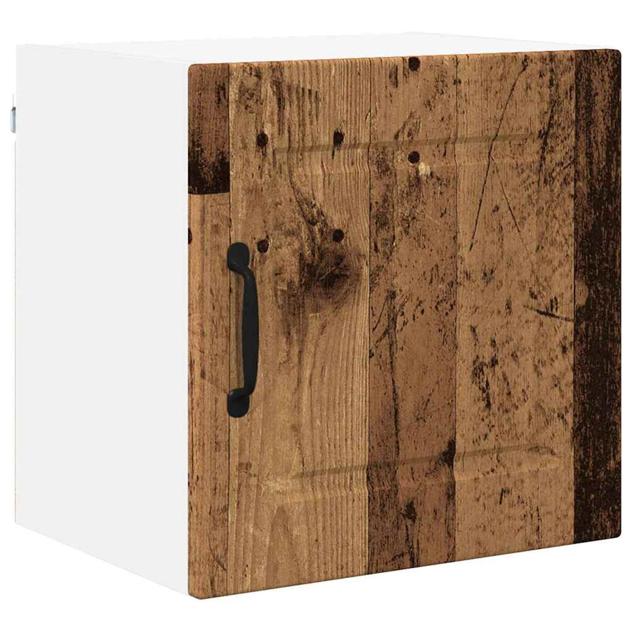 Keukenkast aan de muur met plank 2 pcs Oud Hout 40 x 31 x 40 cm