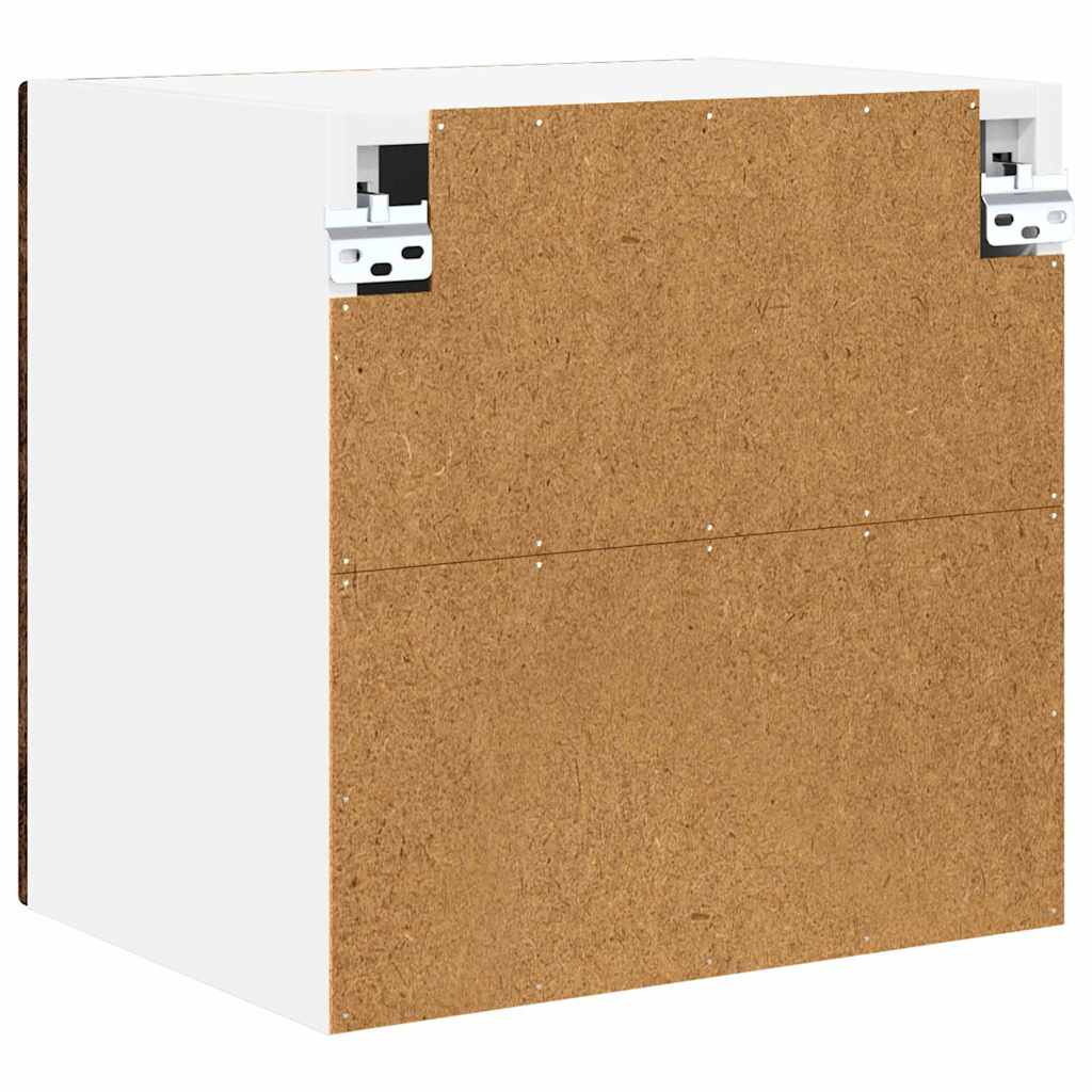 Keukenkast aan de muur met plank 2 pcs Oud Hout 40 x 31 x 40 cm