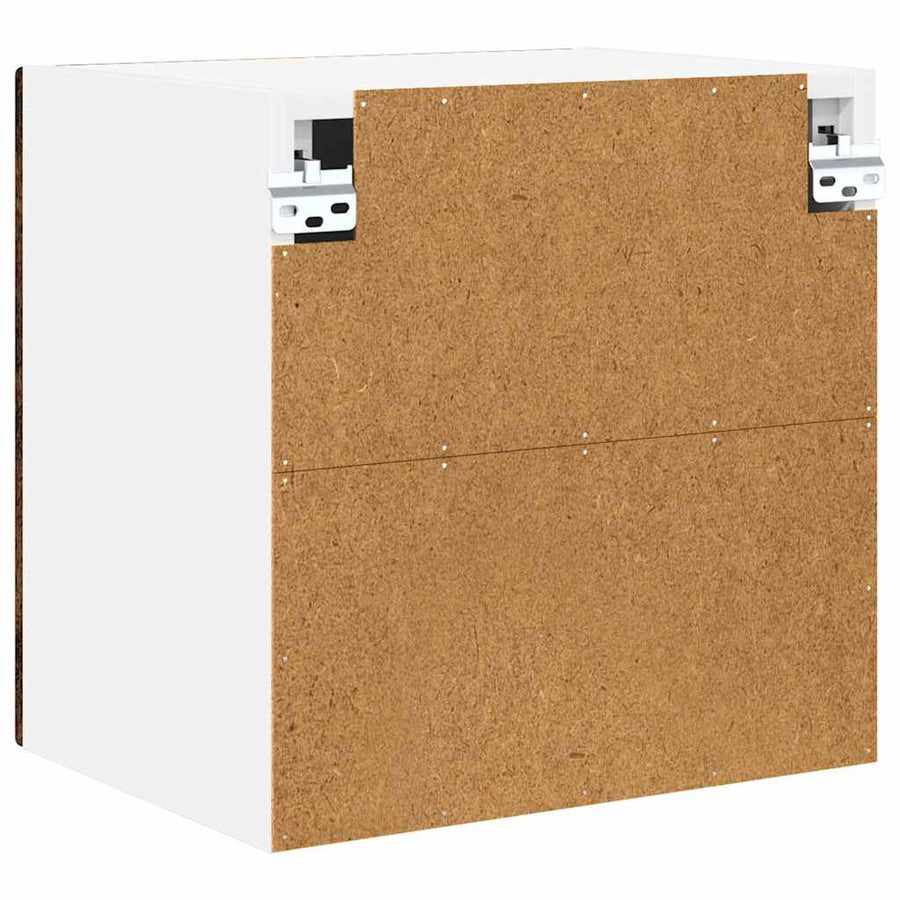 Keukenkast aan de muur met plank 2 pcs Oud Hout 40 x 31 x 40 cm