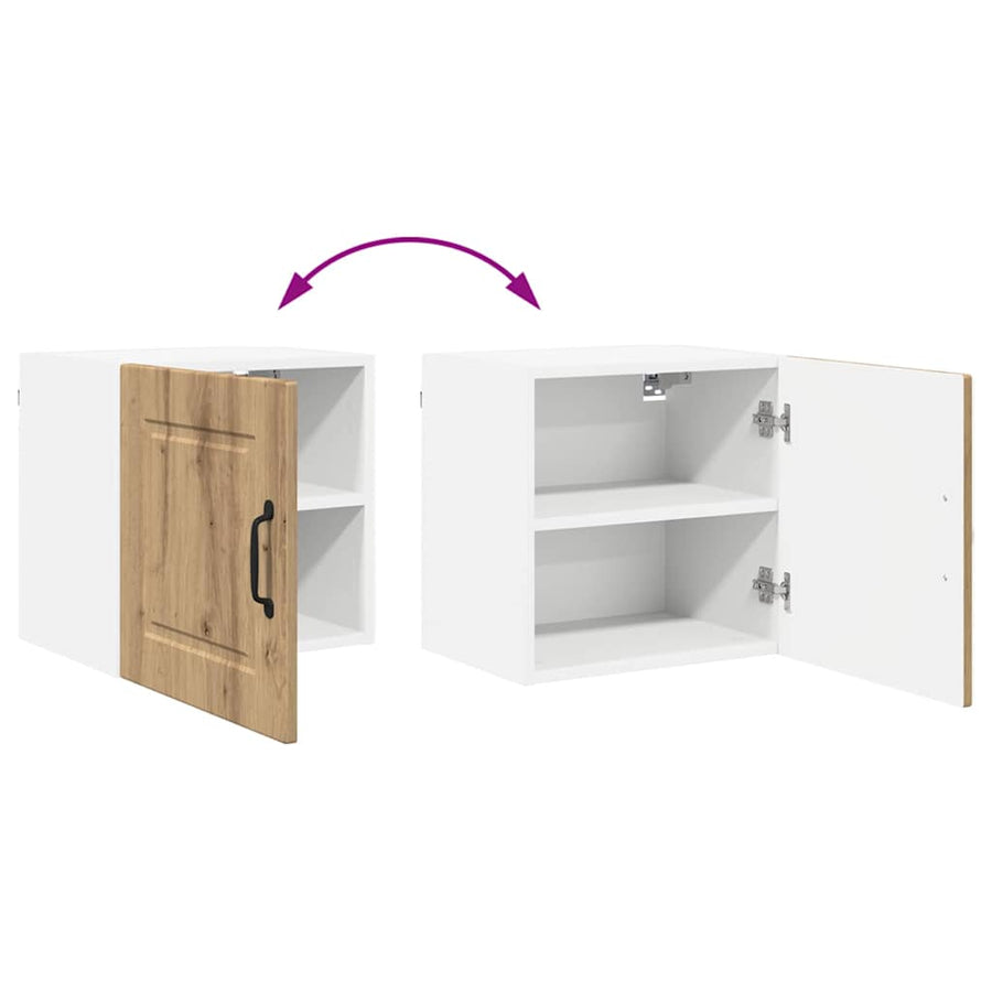 Keukenkast aan de muur met plank Artisan Eiken 40 x 31 x 40 cm