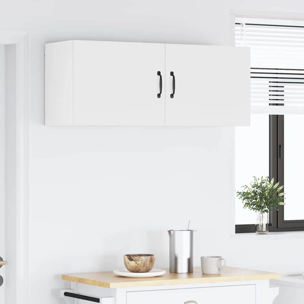 Keukenkast aan de muur Wit 50 x 31 x 40 cm Bewerkt hout