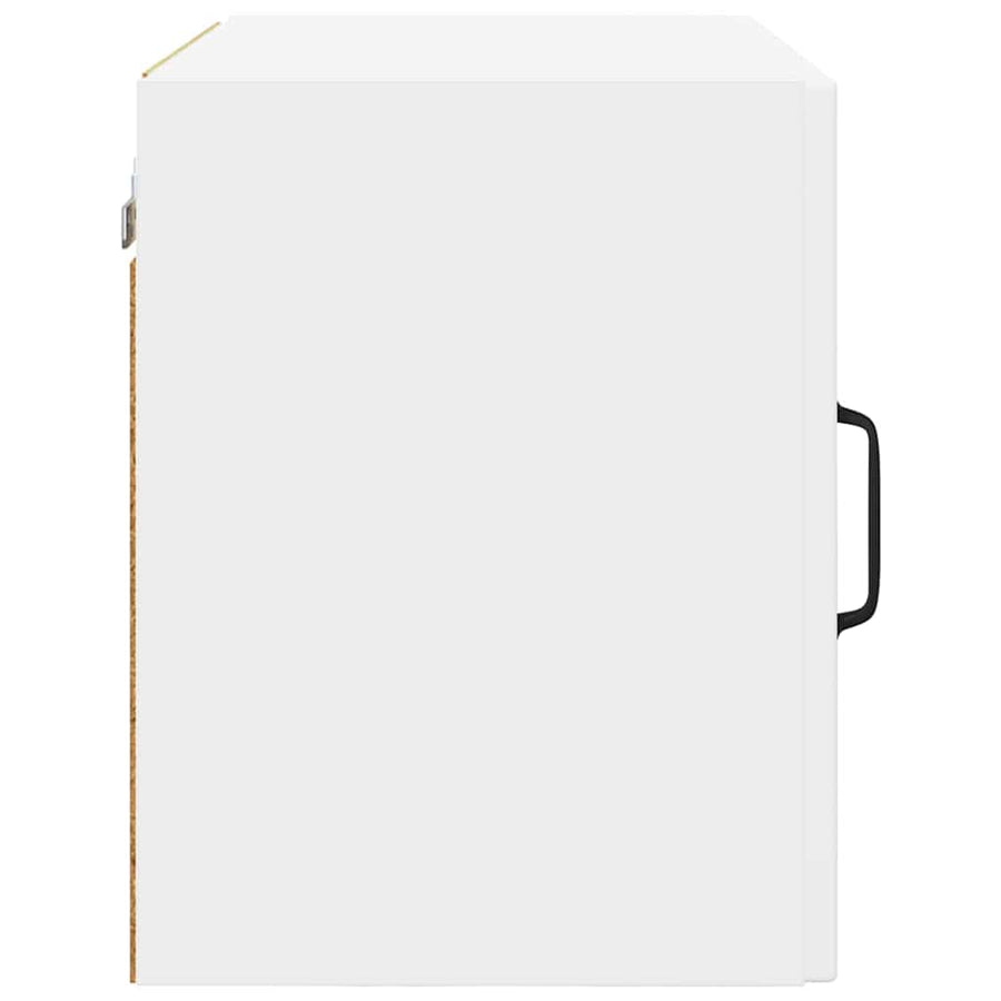 Keukenkast aan de muur 2 pcs Wit 50 x 31 x 40 cm Bewerkt hout