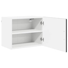 Keukenkast aan de muur 2 pcs Zwart 50 x 31 x 40 cm Bewerkt hout