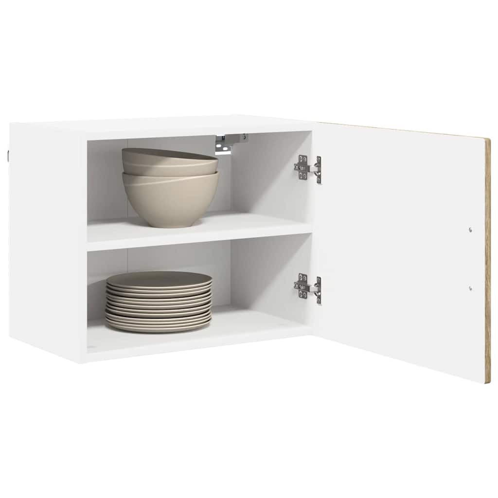 Keukenkast aan de muur met plank Sonoma Eiken 50 x 31 x 40 cm