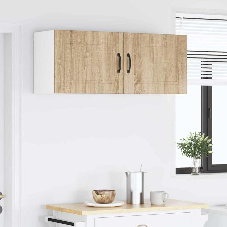Keukenkast aan de muur 2 pcs Sonoma Eiken 50 x 31 x 40 cm