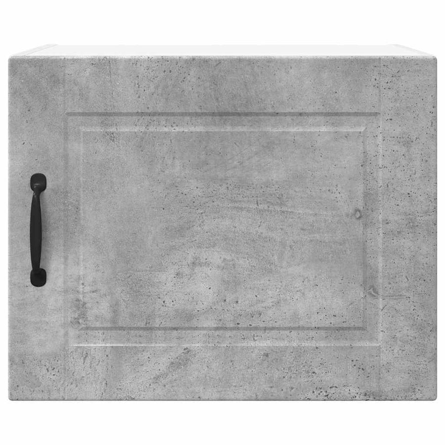 Keukenkast aan de muur Beton Grijs 50 x 31 x 40 cm Bewerkt hout