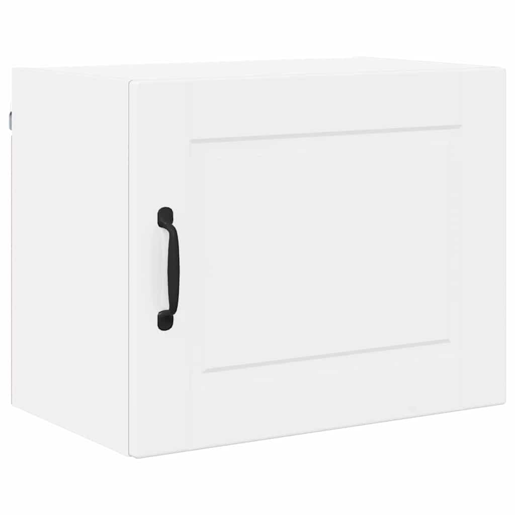 Keukenkast aan de muur met plank Hoogglans wit 50 x 31 x 40 cm