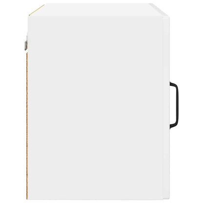 Keukenkast aan de muur met plank Hoogglans wit 50 x 31 x 40 cm