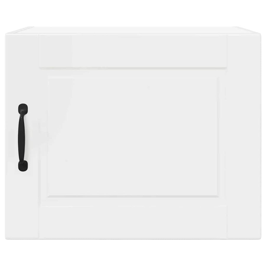Keukenkast aan de muur 2 pcs Hoogglans wit 50 x 31 x 40 cm