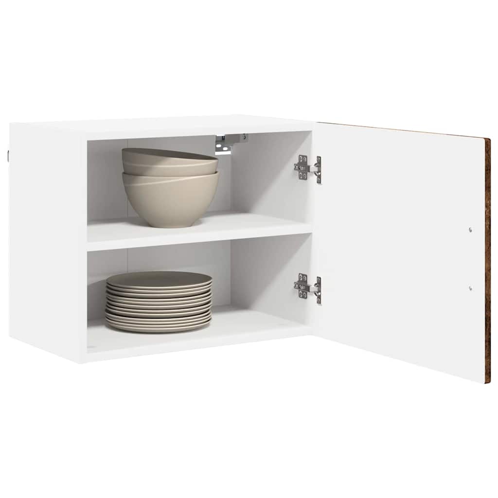 Keukenkast aan de muur met plank Gerookt eiken 50 x 31 x 40 cm