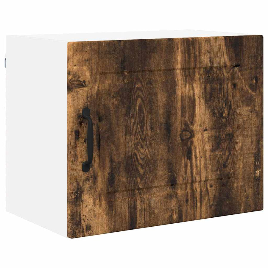 Keukenkast aan de muur 2 pcs Gerookt eiken 50 x 31 x 40 cm