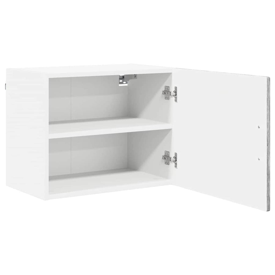Keukenkast aan de muur met plank Grijs Sonoma 50 x 31 x 40 cm