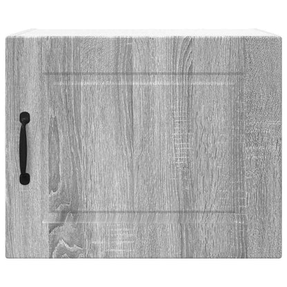 Keukenkast aan de muur met plank Grijs Sonoma 50 x 31 x 40 cm