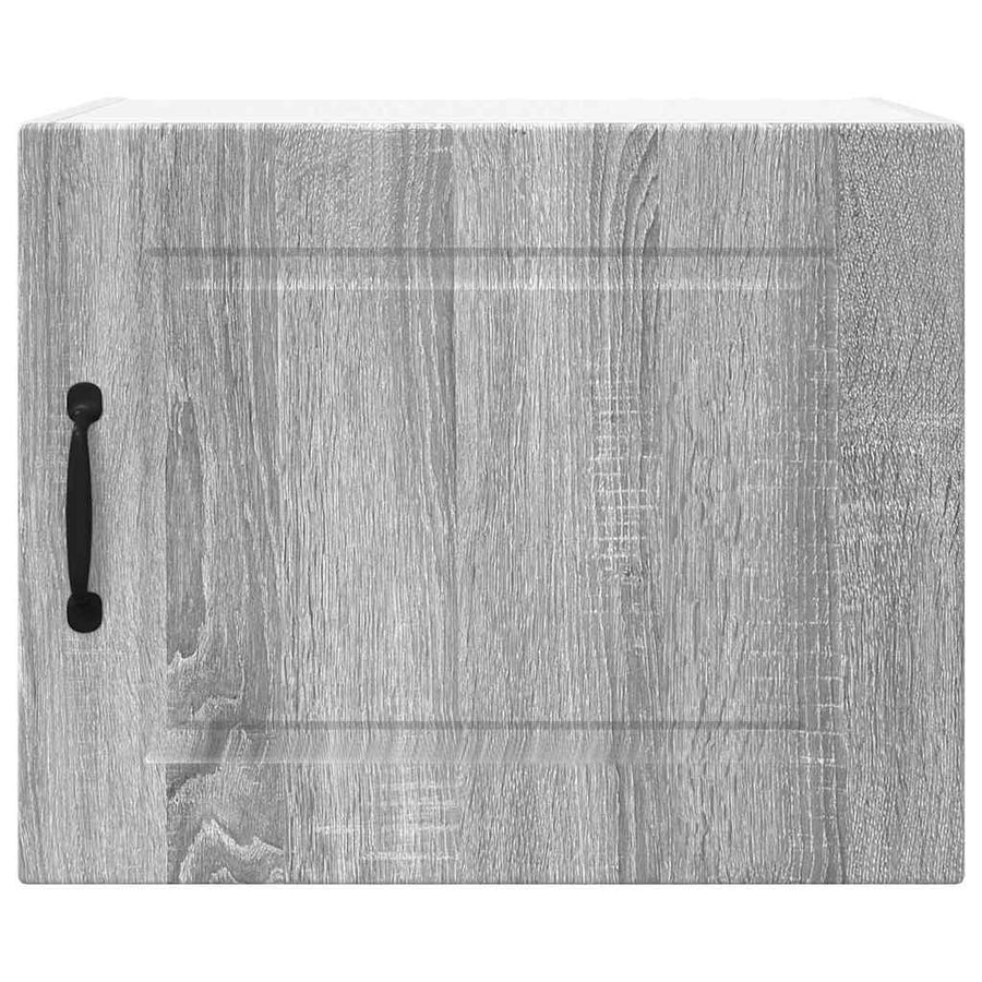 Keukenkast aan de muur met plank Grijs Sonoma 50 x 31 x 40 cm