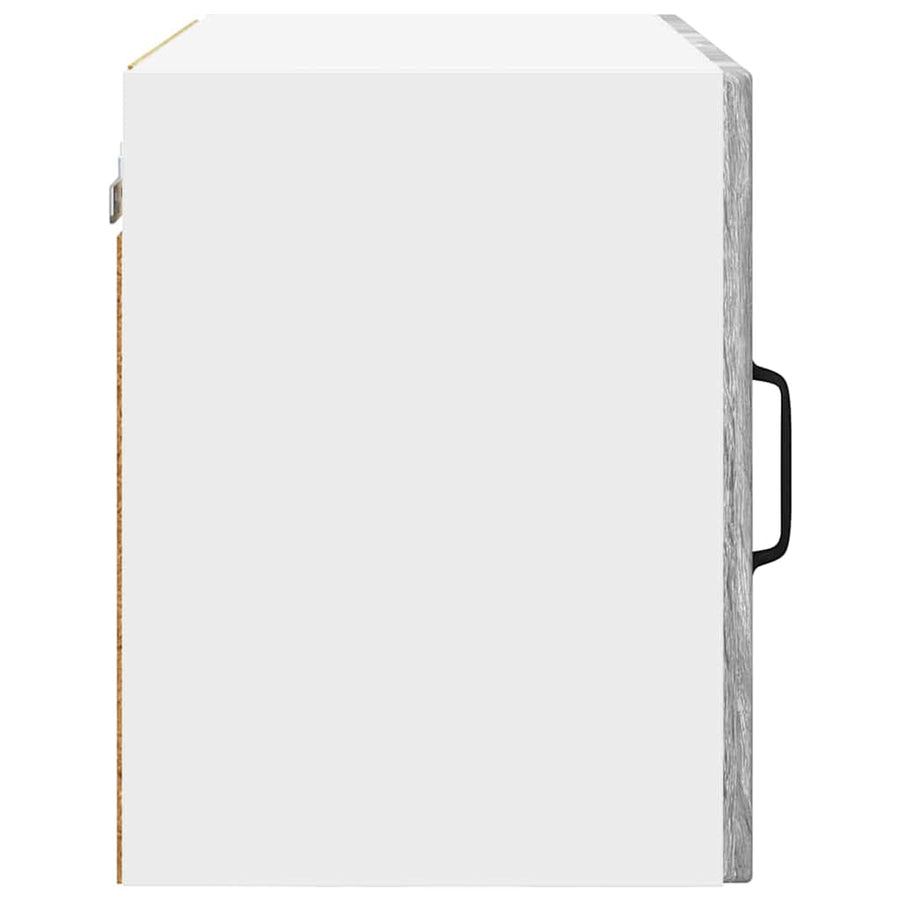 Keukenkast aan de muur met plank Grijs Sonoma 50 x 31 x 40 cm