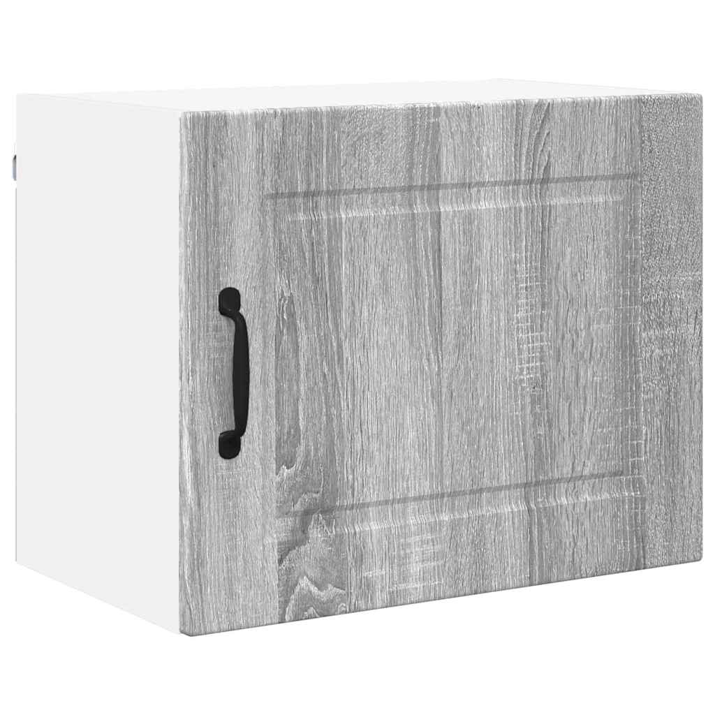 Keukenkast aan de muur 2 pcs Grijs Sonoma 50 x 31 x 40 cm