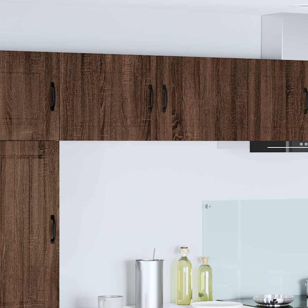 Keukenkast aan de muur Bruin Eiken 50 x 31 x 40 cm Bewerkt hout