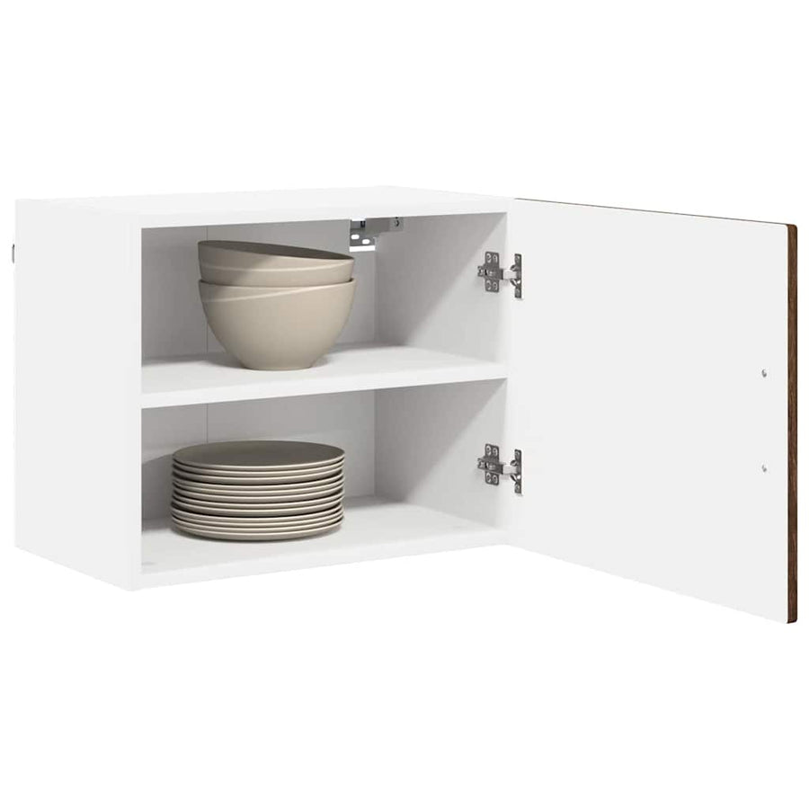 Keukenkast aan de muur Bruin Eiken 50 x 31 x 40 cm Bewerkt hout