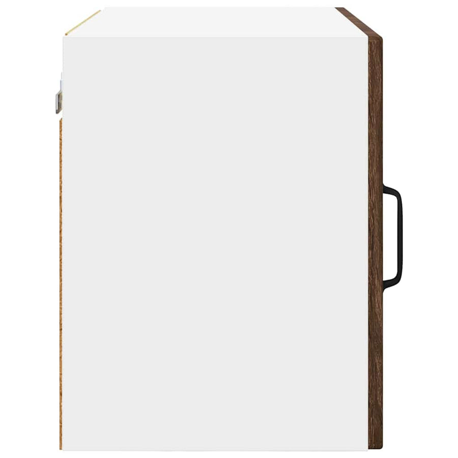Keukenkast aan de muur Bruin Eiken 50 x 31 x 40 cm Bewerkt hout