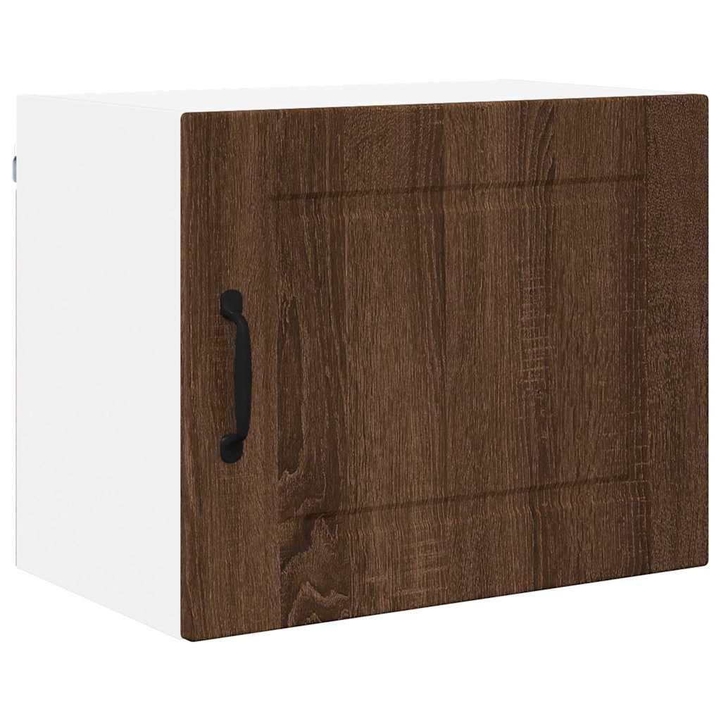 Keukenkast aan de muur 2 pcs Bruin Eiken 50 x 31 x 40 cm