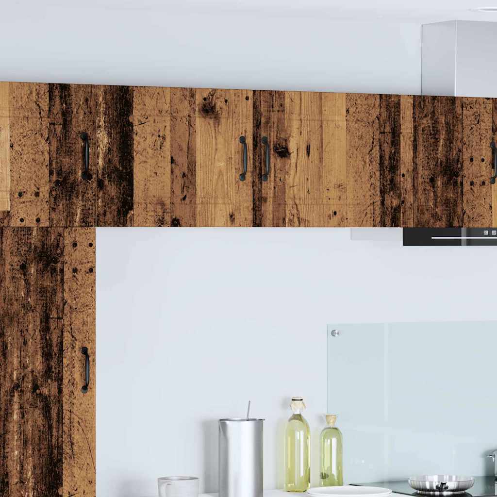 Keukenkast aan de muur Oud Hout 50 x 31 x 40 cm Bewerkt hout