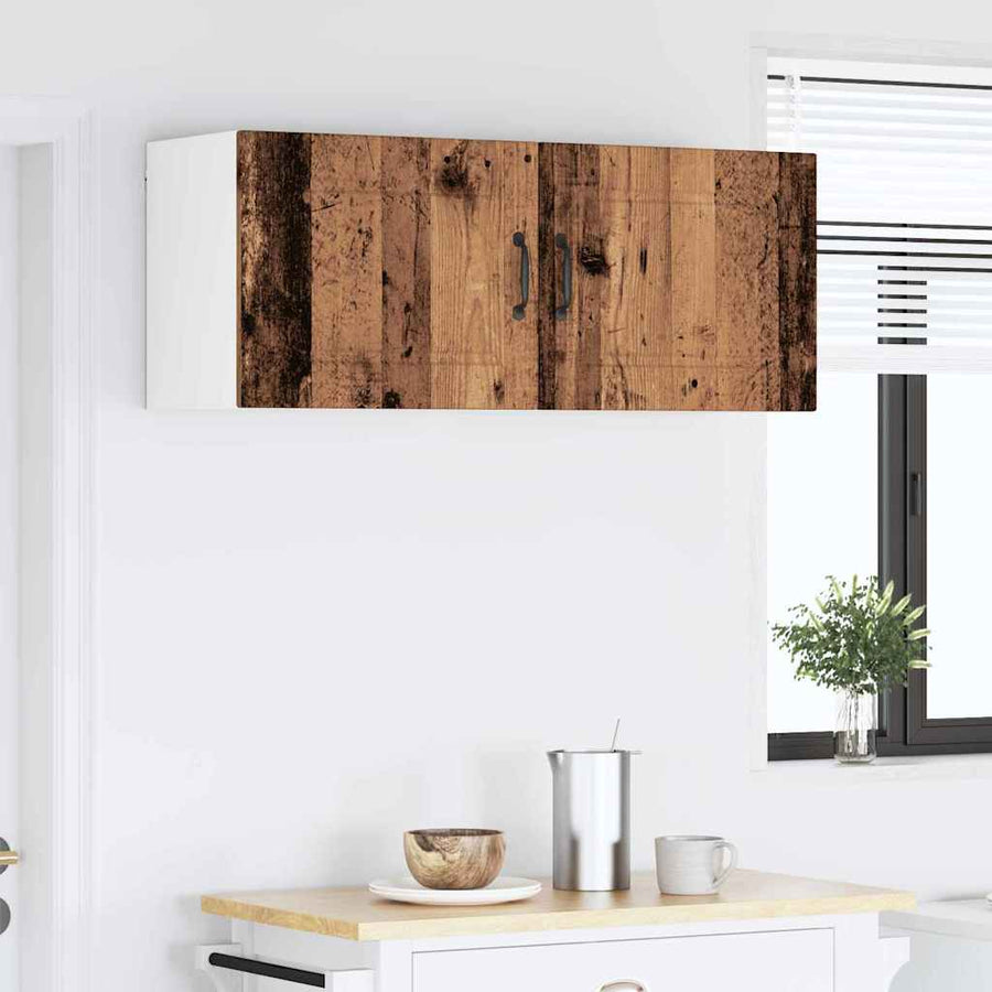 Keukenkast aan de muur Oud Hout 50 x 31 x 40 cm Bewerkt hout