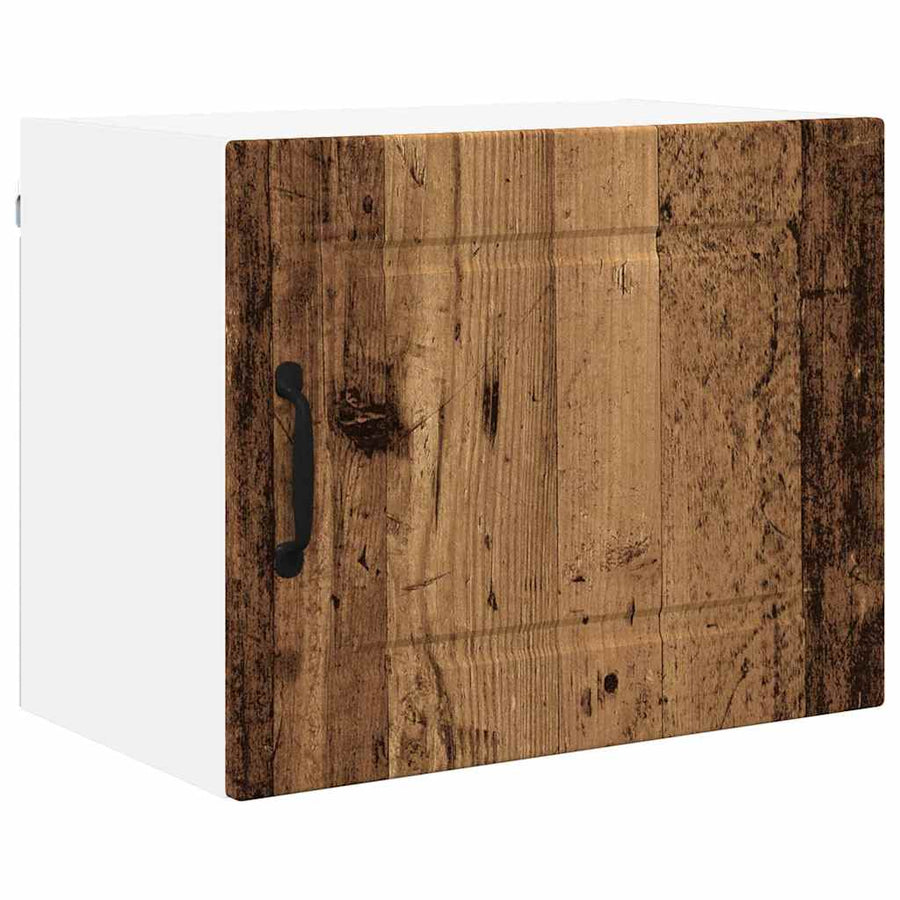 Keukenkast aan de muur met plank 2 pcs Oud Hout 50 x 31 x 40 cm