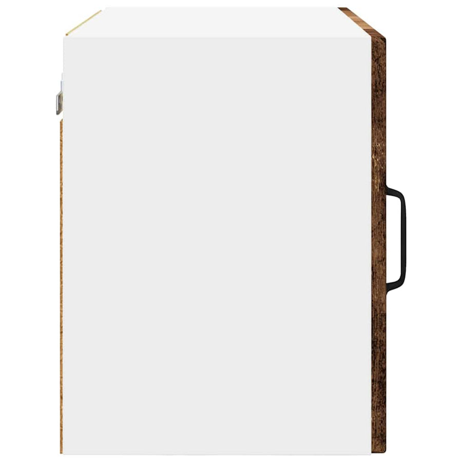 Keukenkast aan de muur met plank 2 pcs Oud Hout 50 x 31 x 40 cm