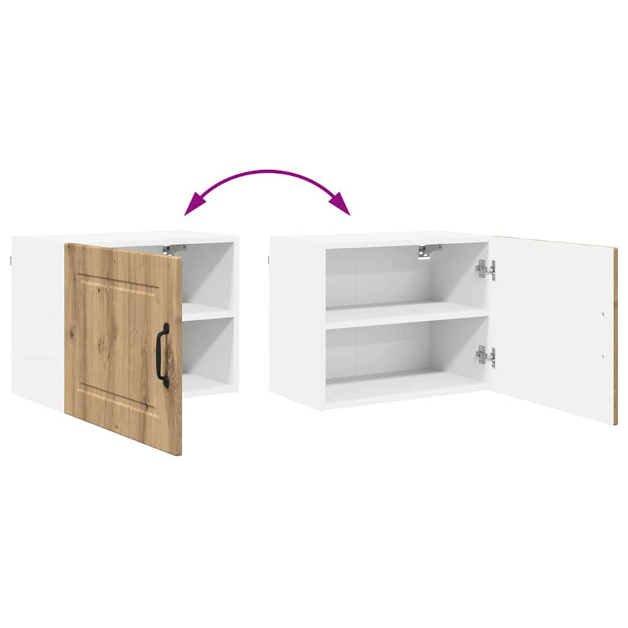 Keukenkast aan de muur met plank Artisan Eiken 50 x 31 x 40 cm