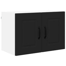 Keukenkast aan de muur Zwart 60 x 31 x 40 cm Bewerkt hout