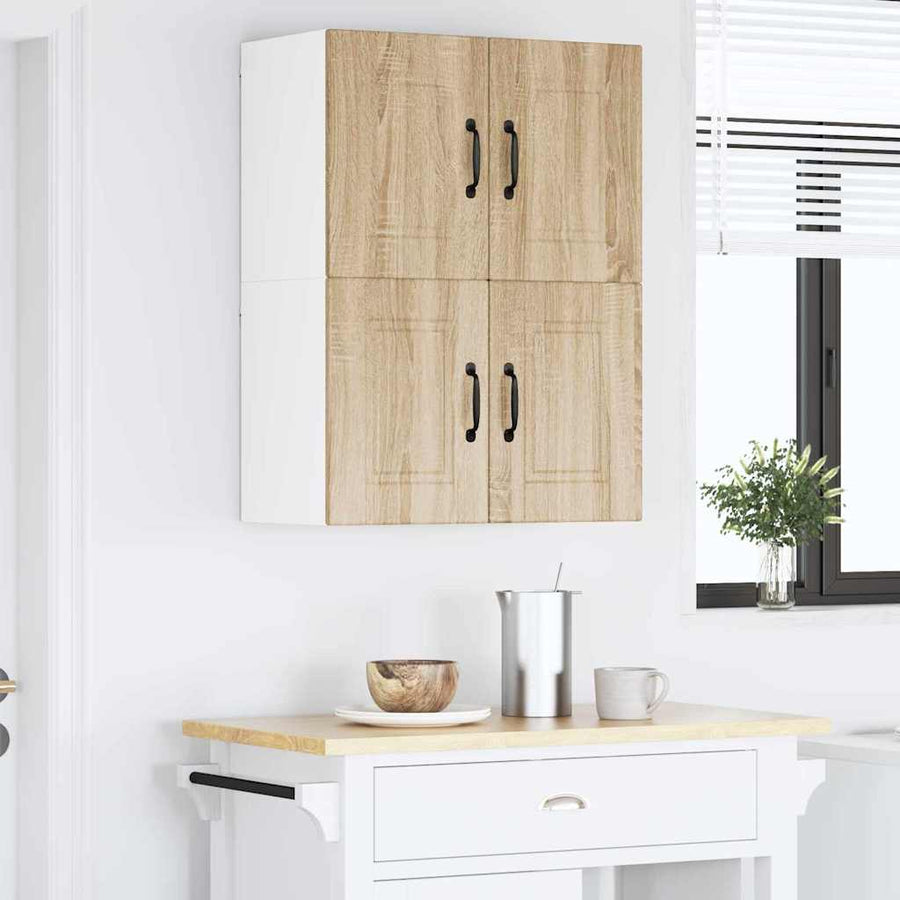 Keukenkast aan de muur met plank Sonoma Eiken 60 x 31 x 40 cm