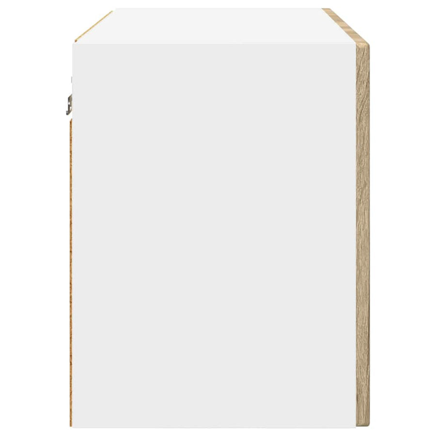 Keukenkast aan de muur met plank Sonoma Eiken 60 x 31 x 40 cm